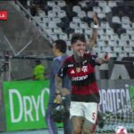 Flamengo celebra vitória...