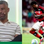 Léo Moura discute...