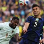 França derrota Brasil...