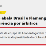 Arbitragem polêmica: Vitória...
