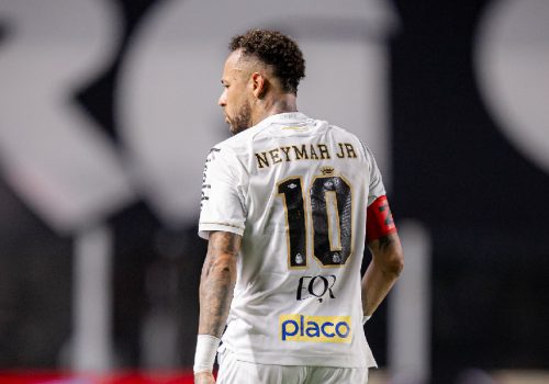 Neymar foi desfalque contra o Palmeiras – Raul Baretta/ Santos