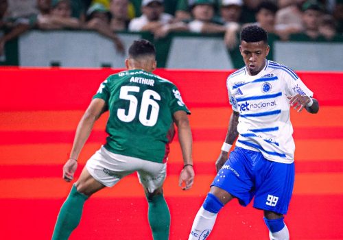 Palmeiras e Cruzeiro ficaram no empate na Arena Barueri – Foto: Marco Galvão/Cruzeiro