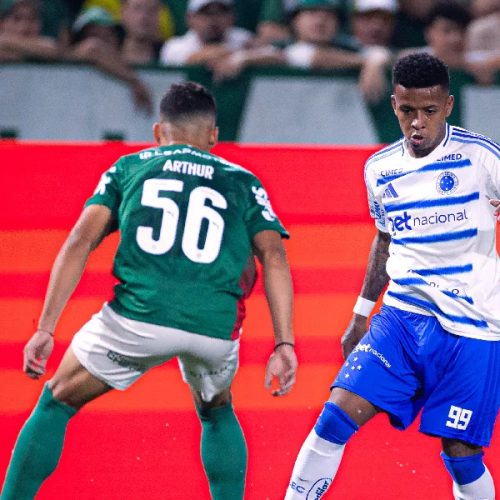 Palmeiras e Cruzeiro ficaram no empate na Arena Barueri – Foto: Marco Galvão/Cruzeiro