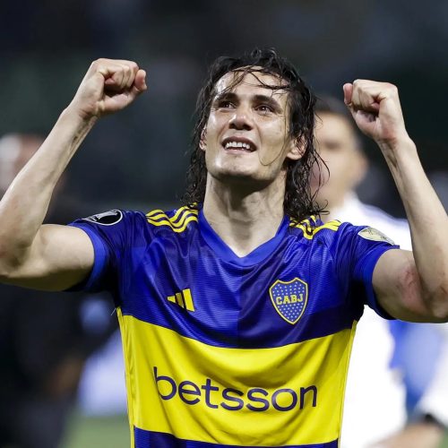 Edinson Cavani, atacante do Boca Juniors, persegue título inédito – Sebastiao Moreira/EFE