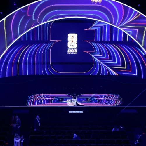 Preparativos para o sorteio da Copa do Mundo 2026 – SHAWN THEW/EFE