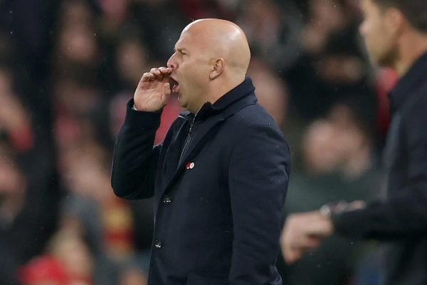 Arne Slot, técnico do Liverpool – EFE/EPA/ADAM VAUGHAN