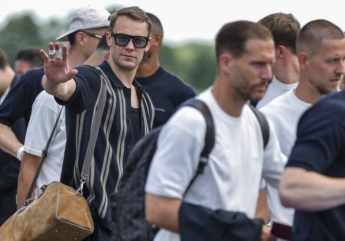 Neuer: 124 jogos e em sua quinta Copa do Mundo pela seleção alemã – Jan Woitas/DPA Picture-A...