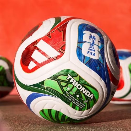 Trionda tem design que remete a México, Estados Unidos e Canadá – Divulgação / Fifa