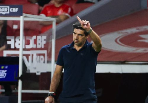 Abel à beira do campo pelo Brasileirão – Fabio Menotti/Palmeiras