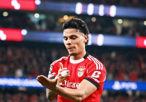 Richard Ríos, volante do Benfica – Divulgação / Benfica