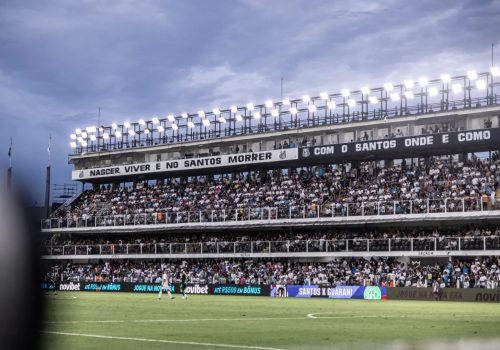 Vila Belmiro é o palco da partida entre Santos x Bragantino - Divulgação/Santos FC