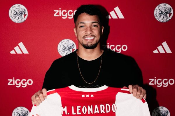 Marcos Leonardo é o novo jogador do Ajax – Reprodução/@AFCAjax