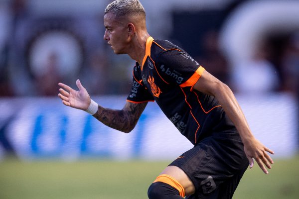 Kayke em ação contra o Santos – Rodrigo Coca/Agência Corinthians