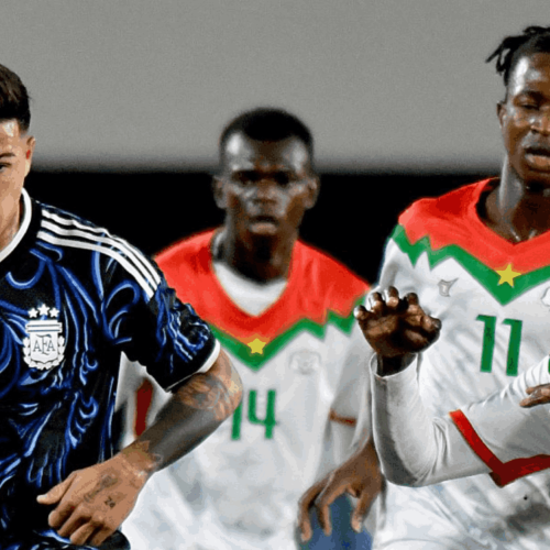 Argentina goleou Burkina Faso, em amistoso no Estádio Monumental de Núñez (Reprodução/X/Arge...