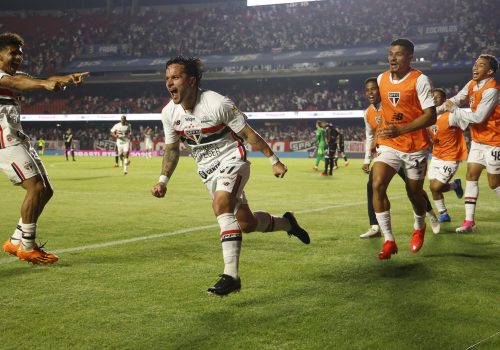 Artur marcou o gol da vitória do São Paulo sobre o Vasco (Foto: Rubens Chiri/São Paulo FC)