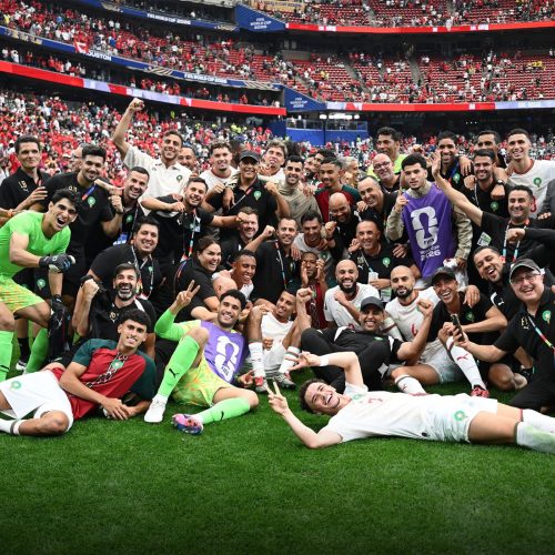 Marrocos está nas quartas de final da Copa do Mundo de 2026 (Reprodução/X/EnMaroc)