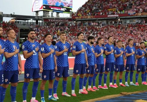 Croácia frente a Portugal pelas 16 avos de final – Divulgação/Federação Croata