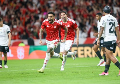 Internacional bateu o Corinthinas no jogo de ida das oitavas de final da Copa do Brasil de 2026 (...