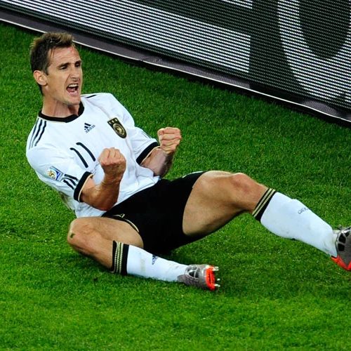 Miroslav Klose é polonês, mas mudou-se para a Alemanha ainda criança, naturalizando-se.