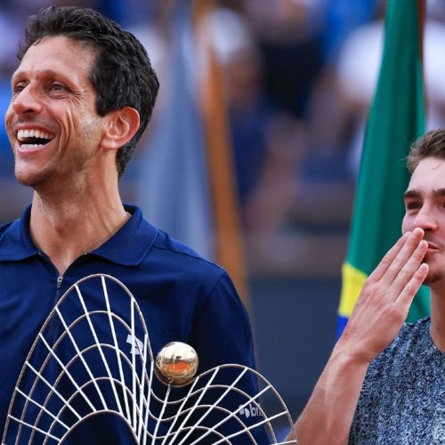 "Difícil achar palavras. Só tenho a agradecer as palavras do Marcelo, agradecer por ter aceitad...