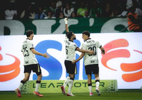 Atlético MG venceu o Palmeiras, no Nubank Parque (Foto: Pedro Souza/Atlético-MG)