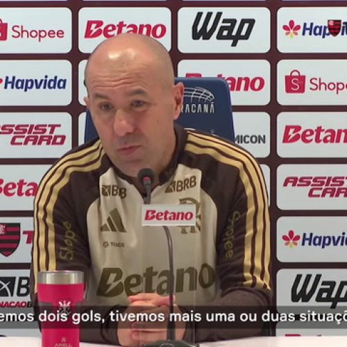 Jardim analisa e assume responsabilidade por empate do Flamengo