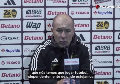 Técnico do Mengão destacou que preza pela equipe impor suas ideias onde quer que esteja e utili...