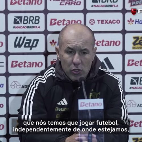 Técnico do Mengão destacou que preza pela equipe impor suas ideias onde quer que esteja e utili...