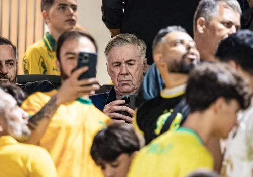 Ancelotti marca presença no Maião para ver Neymar, que não é relacionado pelo Santos – Pedr...